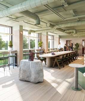 Enjoy the working day from our comfortable co-working space