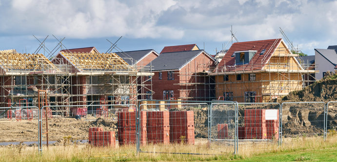 Image of Construction of hosuing estate