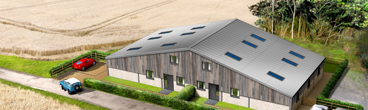 Image of College Farm Grain Store - Hillesdon - Proposed Visual - Rev B